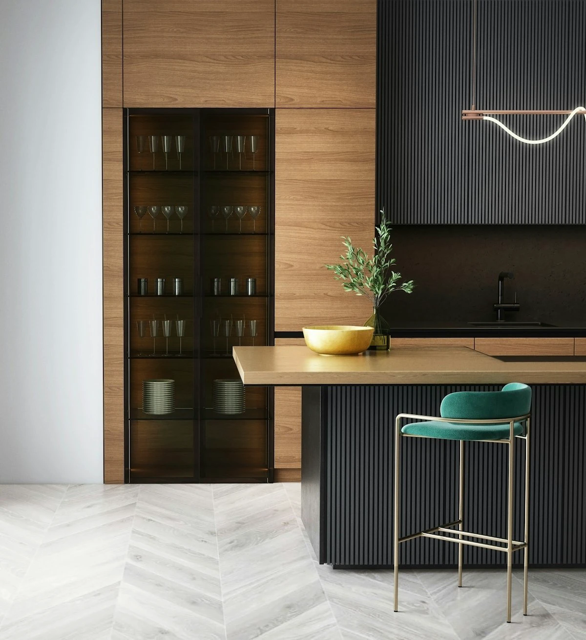 Designing a Better Kitchen Around RTA kitchen cabinets